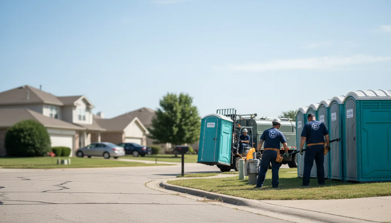 Porta Potty Rental in Emporia, KS near me